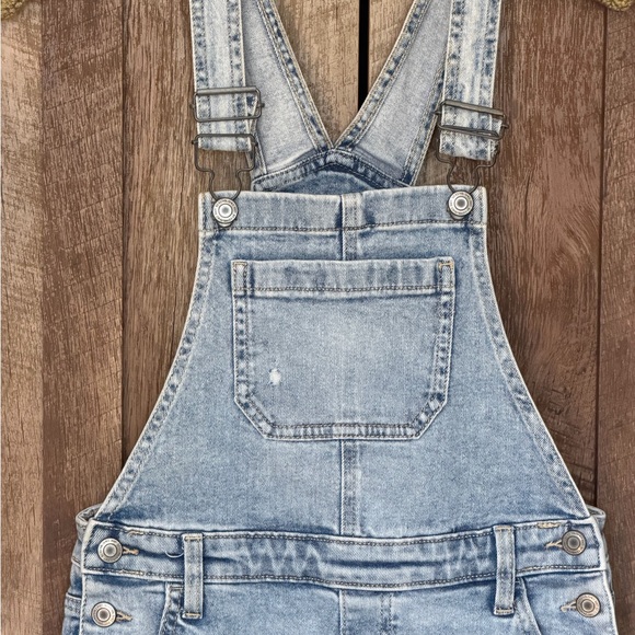 SO Light Blue Denim Overalls for Girls, size 12 - Picture 2 of 15